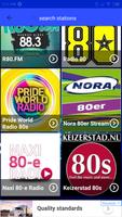 Radios musica de los 80. Radios de los años 80s Affiche