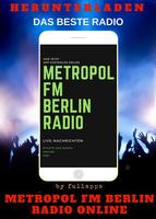 METROPOL FM Berlin Radio App DE free online poster