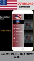 Sports New York ONLINE FREE APP RADIO capture d'écran 2