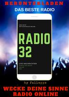 Radio 32 Schweiz Plakat
