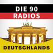Die 90 Radios Deutschlands-icoon