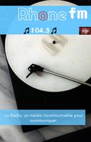 Radio Rhone FM 104.3 - Sion الملصق
