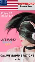 Pulse 87 NY STATION ONLINE APP RADIO screenshot 1
