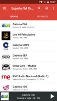 España FM Radios AM Affiche