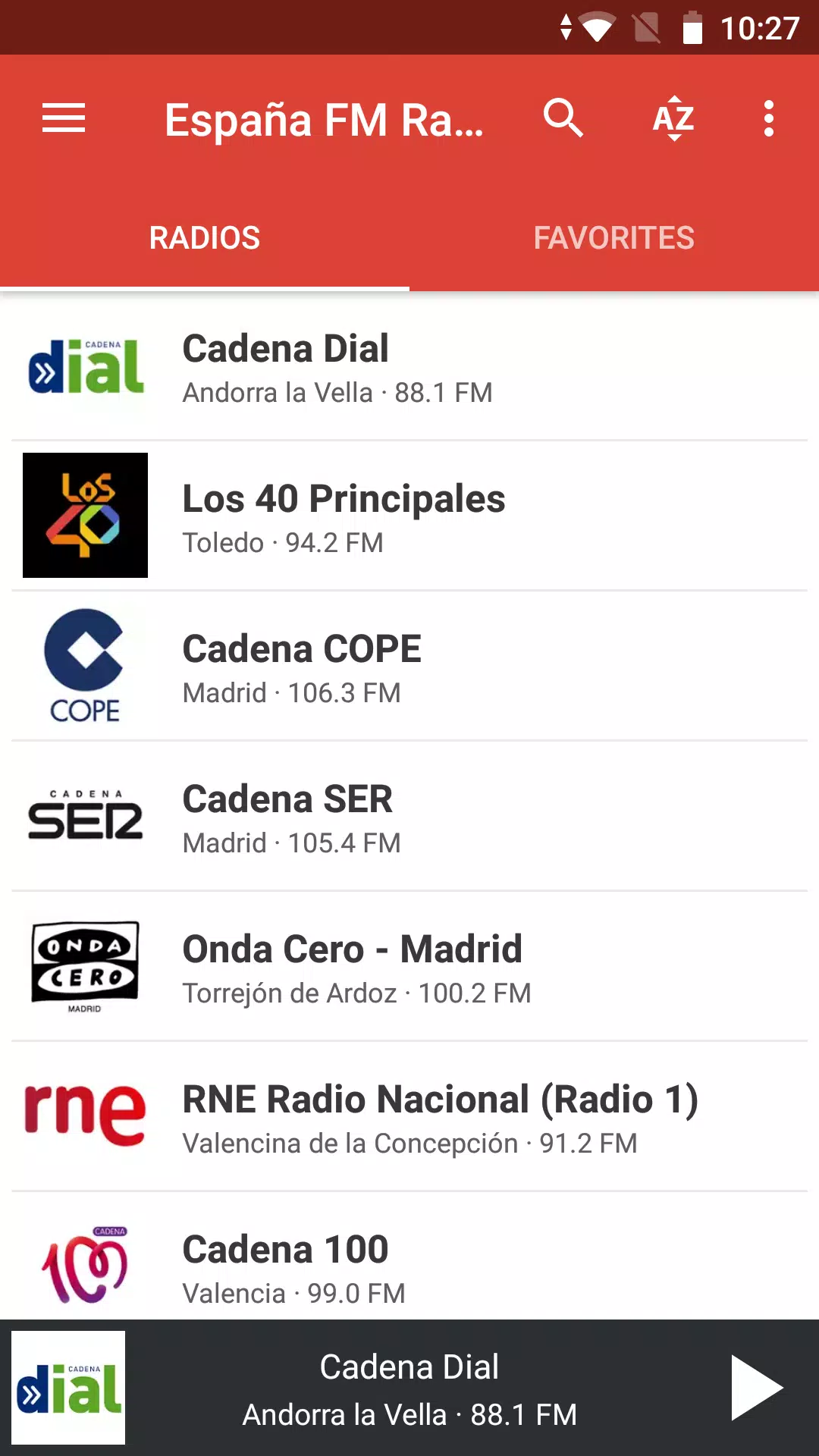 Descarga de APK de España FM Radios AM para Android