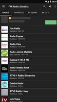 FM Radio Slovakia capture d'écran 1