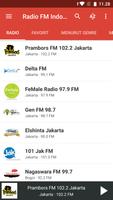 Radio FM Indonesia Plakat