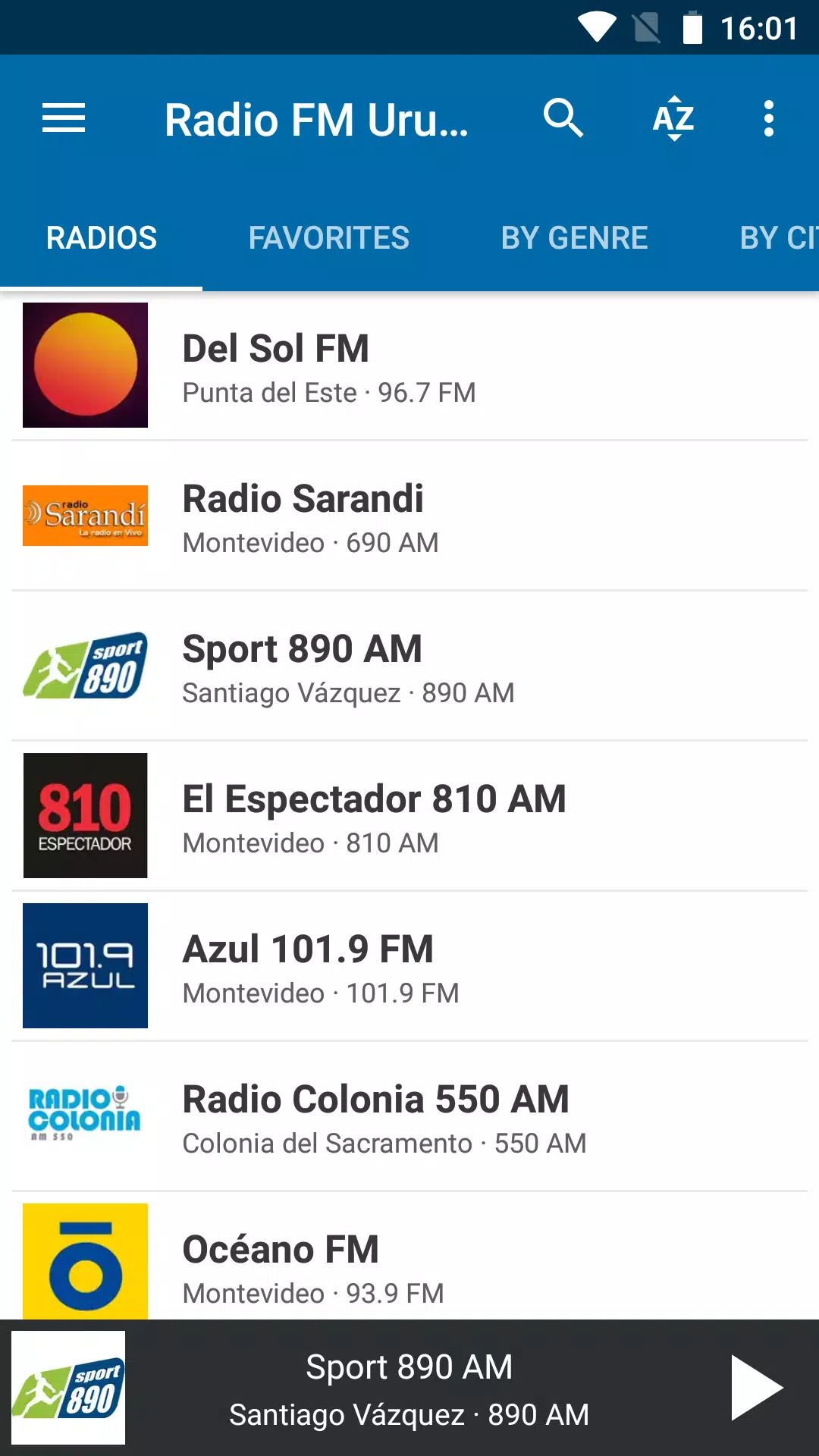 Descarga de APK de Radio FM Uruguay para Android