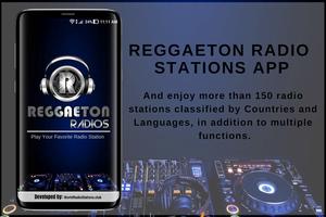 Reggaeton Radio Station for Free Cartaz
