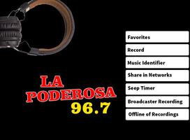 La Poderosa Radio 96.7  FM ポスター