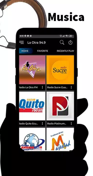 Descarga de APK de Radio La Otra FM Radio La Otra FM Guayaquil 94.9 para  Android