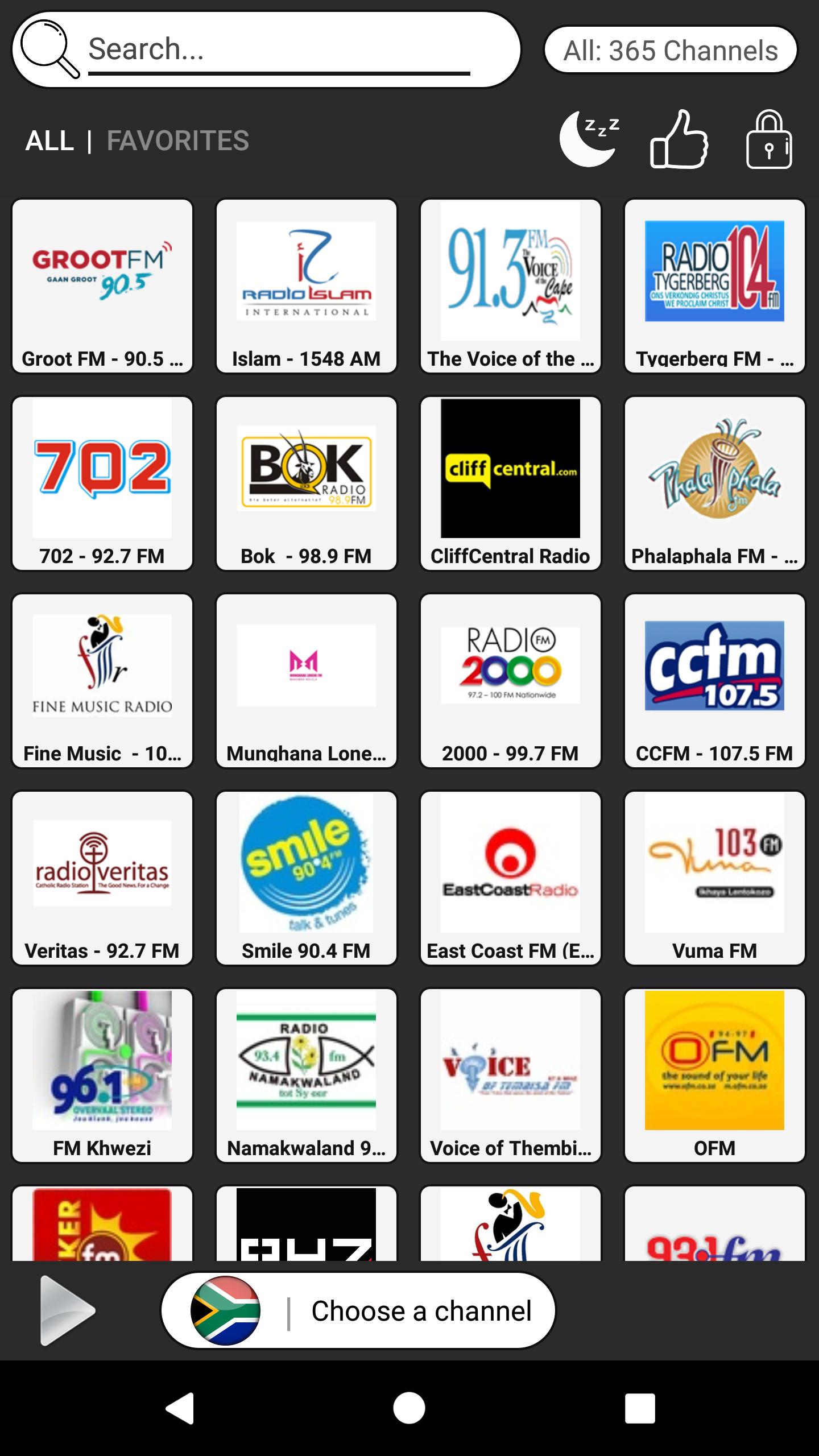 South Africa Radio Stations - Free Online AM FM pour Android - Téléchargez  l'APK