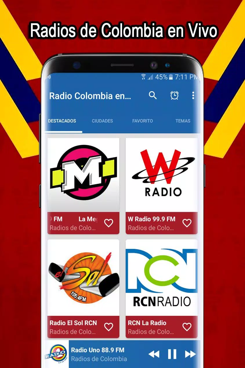 Radio Colombia en Vivo - Emisoras Colombianas APK voor Android Download