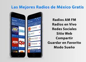 Radios du Mexique Affiche
