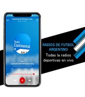 Radios de Futbol Argentino تصوير الشاشة 1