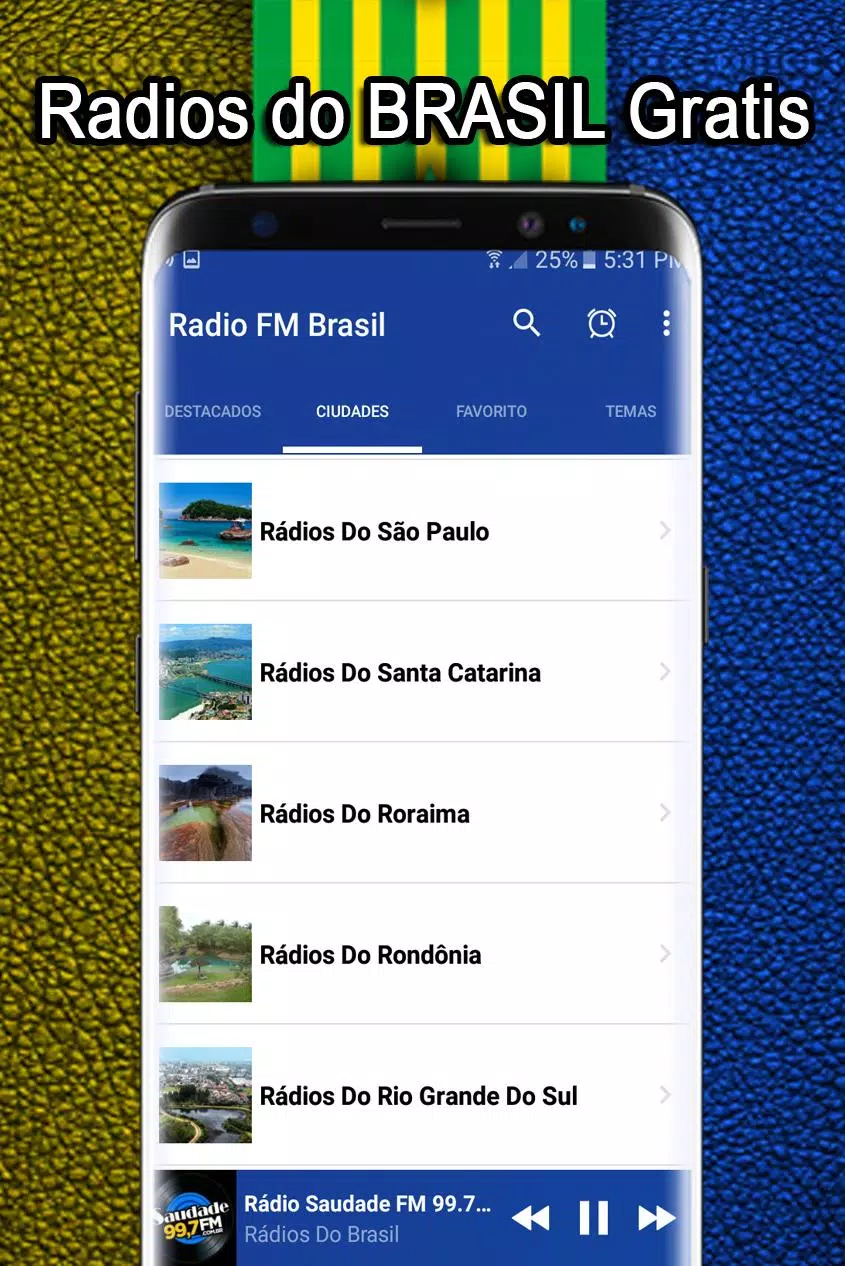 Rádios do Brasil Online Grátis - Radio FM Brasil APK voor Android Download