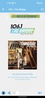 106.1 The Bridge Radio Plakat