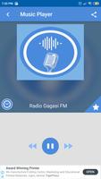 Poster radio for gagasi fm app