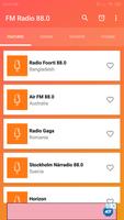 fm radio 88.0 plakat
