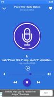 power 105.1 radio station App US Affiche