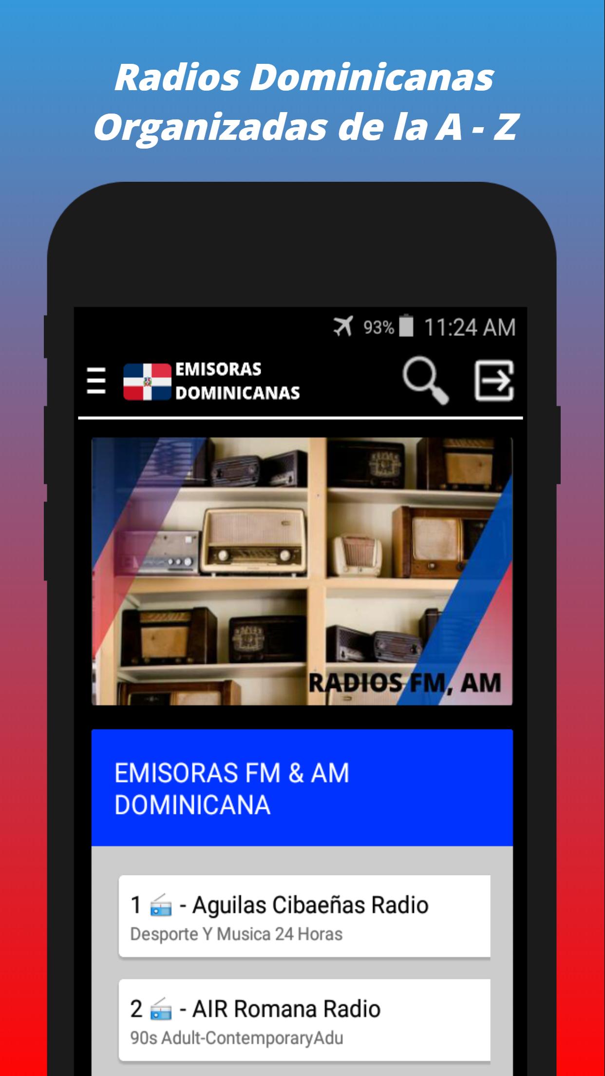 Descarga de APK de Emisoras Dominicanas - Radio Dominicanas Online para  Android