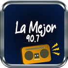 La Mejor 90.7 Tijuana Radio Mexico - NO OFICIAL आइकन
