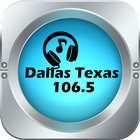 Radio 106.5 FM Radio De Dallas Texas 106.5 FM 아이콘