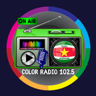 Color Radio 102.5 Live Surinam أيقونة