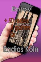RADIOS KÖLN und QR FREI! ポスター