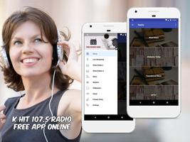 K Hit 107.5 Radio Free App Online Screenshot 2