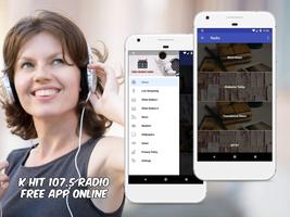 K Hit 107.5 Radio Free App Online capture d'écran 2