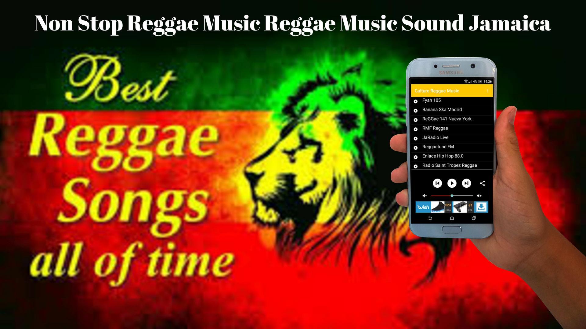Non Stop Reggae Music Reggae Music Sound Jamaica Для Андроид.
