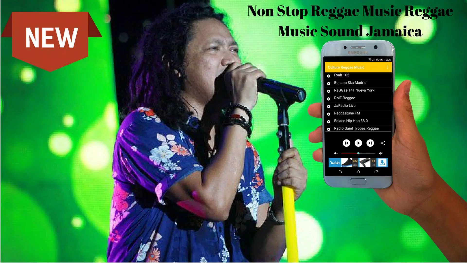 Descarga de APK de Non Stop Reggae Music Reggae Music Sound Jamaica para  Android