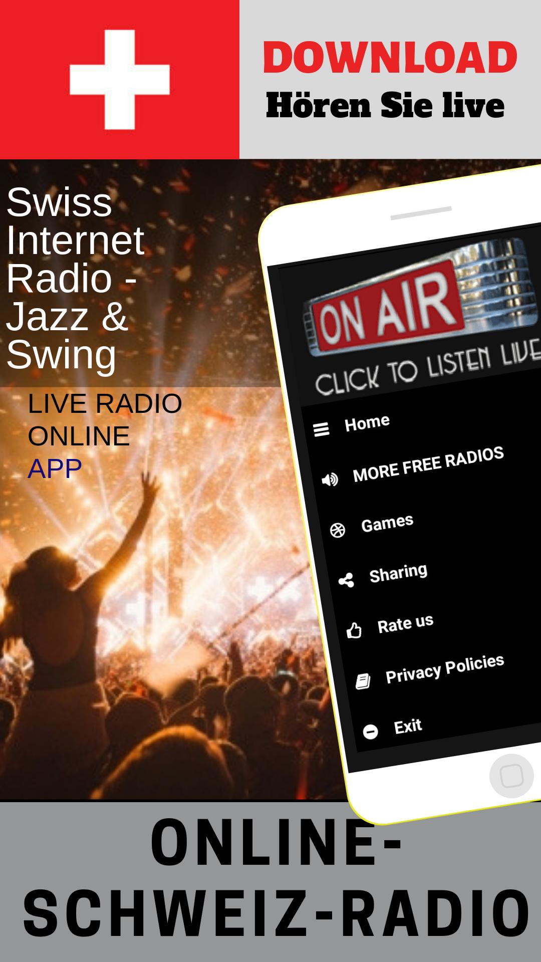 Swiss Internet Radio Jazz & Swing Free Online for Android - APK Download