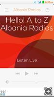 Albania FM Radios All Stations โปสเตอร์