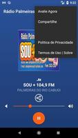 Radio Palmeiras 104 capture d'écran 2