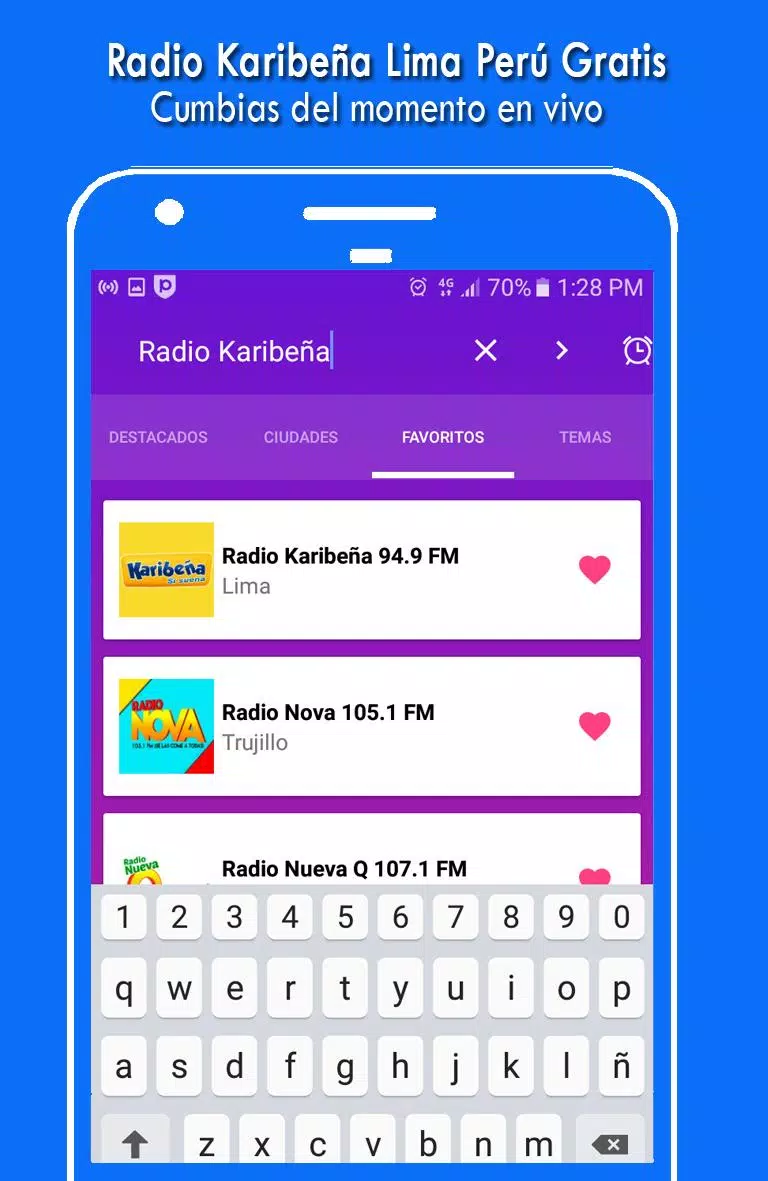 Descarga de APK de Radio la Karibeña para Android