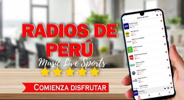 Radios du Pérou Affiche