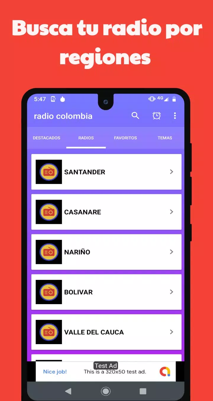 radios de colombia - emisoras colombianas en vivo安卓版应用APK下载