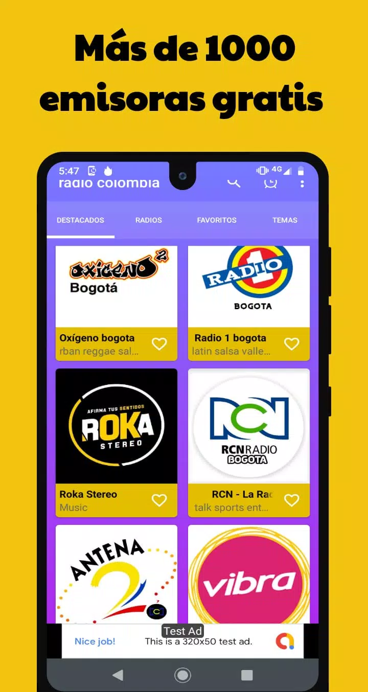 下载radios de colombia - emisoras colombianas en vivo的安卓版本