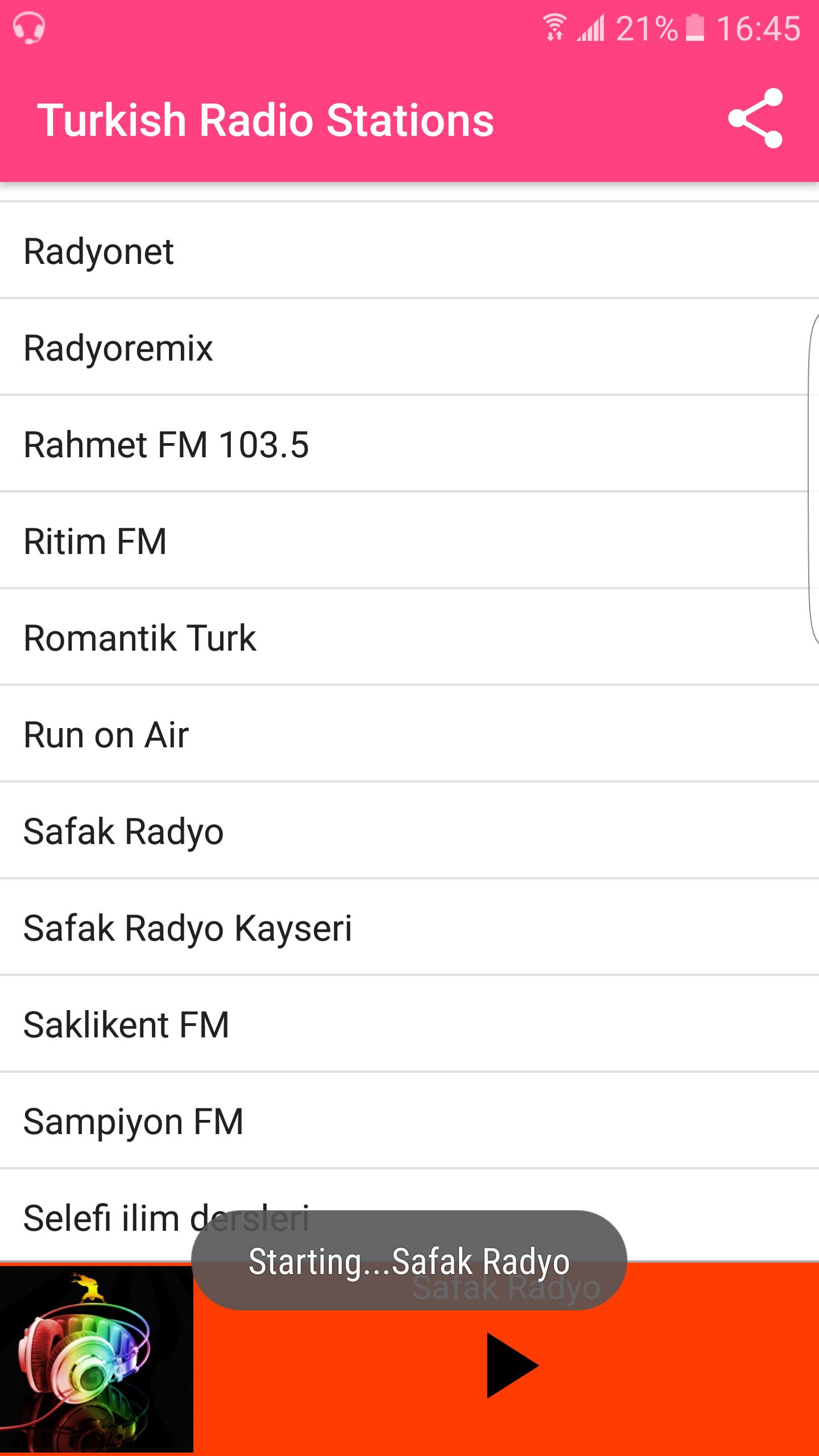 Turkish Radio Stations APK for Android Download