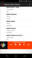 برنامه‌نما Albania Radio Stations عکس از صفحه