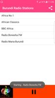 Burundi Radio Stations Poster