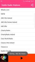 Dublin Radio Stations poster