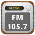 Rádio 105.7 FM ícone