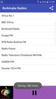 Burkinabe Radios plakat