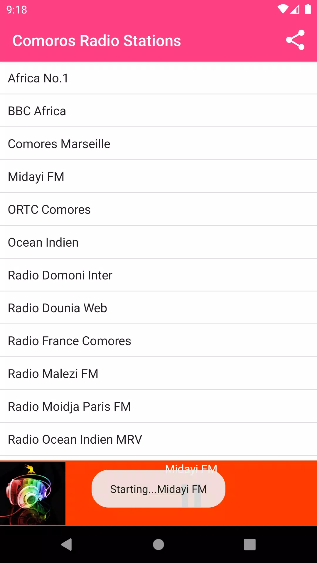 Comoros Radio Stations APK voor Android Download