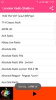 London Radio Stations poster