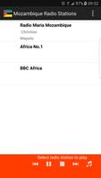 Mozambican Radio Stations Plakat