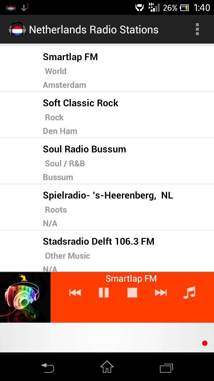 Netherlands Radio Stations APK للاندرويد تنزيل